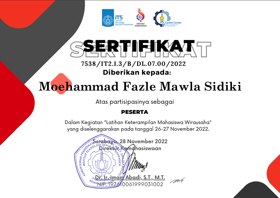 Latihan Keterampilan Mahasiswa Wirausaha (LKMW)